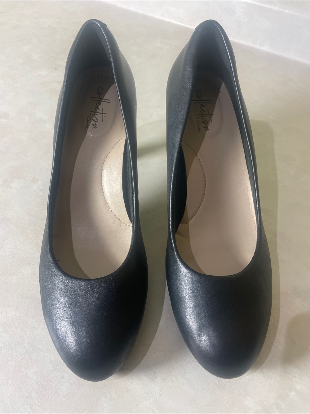 Collection ultimate comfort Clark’s High Heel Shoes Black Size 8.5